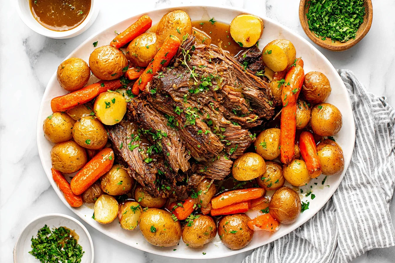 Cozy Comfort: Easy Slow Cooker Pot Roast for Family Dinners